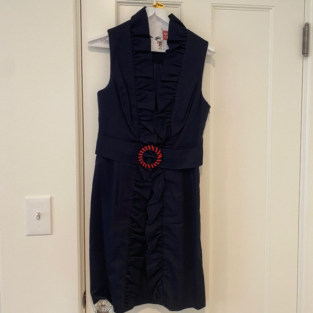 Milly New York Danielle Ruffle Sheath Dress